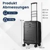 COSTWAY 20” Handgepäck 40L, Trolley mit Laptopfach, Produktbild-Vorschau 6