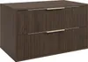 Meuble sous lavabo Badplaats Rimini 80 x 46 cm brun noyer - Voir les images du produit 1
