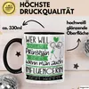 Influencerin Tasse Geschenk Spruch Wer Will Schon Produktbild-Vorschau 3
