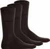 bugatti Basic Mens Socks 3er Pack 6703 180 brown melange Produktbild-Vorschau 1