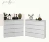 YUMEBLY | Kommode mit 8 Schubladen 120x97x40 cm Schrank für Produktbild-Vorschau 4