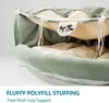 Tierbett Katzentunnel Mit Schlafplatz,Faltbar,Super Produktbild-Vorschau 4