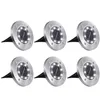 LED Solar-Bodenspot – Set mit 6 Stück – Gartenbeleuchtung Produktbild-Vorschau 1