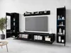 Minio, Meuble-paroi "VEVE 2", 4 pièces, suspendu, debout, Voir les images du produit 4