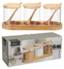 Excellent Houseware | Vorratsglas - Aufbewahrungsglas - 3er Produktbild-Vorschau 2