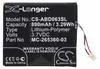 Akku für Amazon Kindle 7, 8, X (equ.MC-265360-03), 890mAh Produktbild-Vorschau 1