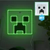 Applique néon Minecraft Creeper Voir les images du produit 5