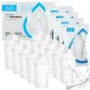 A product shot of Dafi water filter cartridges and their packaging. Podgląd zdjęcia produktu