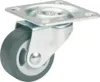 Parkett-Lenkrolle, bis 20 kg, m. Platte, 30 x 38 x 14 mm, Produktbild-Vorschau 2