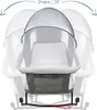 Berceau avec moustiquaire et roues Lit d'appoint Pliable Voir les images du produit 5