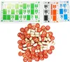 Digitálny drevený šach a stolová hra bingo so 48 kartami, Náhľad obrázku produktu 1