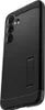 A black phone case with a kickstand is shown from a diagonal angle. Anteprima dell’immagine prodotto
