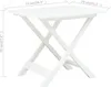（Robust Möbel） Gartentisch Klappbar Weiß 79 x 72 x 70cm Produktbild-Vorschau 5