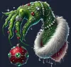 Grüne Hand Weihnachtskugel Dekorativ - Weihnachten Produktbild-Vorschau 3