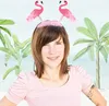 Oblique Unique Haarreif mit Flamingos und Federn Haarreifen Produktbild-Vorschau 3