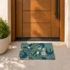 Relaxdays deurmat van kokosvezel, met een zwaluwmotief, als Productafbeelding-voorbeeld 2