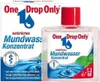 A product shot of One Drop Only mouthwash concentrate and its packaging. Náhled obrázku produktu