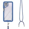 Samsung Galaxy A22 4G Handykette Hülle, Transparente TPU Produktbild-Vorschau 3