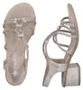 Rieker Damen Sandalette elegant mit Strass und Perlenbesatz Produktbild-Vorschau 17