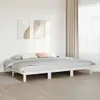 vidaXL Rodinná postel bez matrace bílá 240x200 cm z Náhled obrázku produktu 4