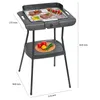 Bomann Elektro-Grill BQS 2244 CB, Barbecue-Tischgrill, Produktbild-Vorschau 8