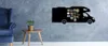 Magnettafel in Schwarz, Metall Magnetische Tafel, Produktbild-Vorschau 2