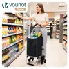 Chariot de courses VOUNOT® en aluminium avec système de Voir les images du produit 2