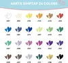 ARRTX pędzelkowe markery akrylowe Simptap, 24 szt Podgląd zdjęcia produktu 2