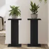vidaXL Supporto per piante 2 pezzi look rovere nero 30 x 30 Anteprima dell’immagine prodotto 4