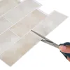 vidaXL, carrelage pour métro, 10 pièces, beige marbré, 29 x Voir les images du produit 5