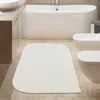 Designer Badezimmer Teppich Tropfenform in creme Größe - 80 Produktbild-Vorschau 1