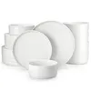 MALACASA, 18 pcs. vaisselle en porcelaine service combiné Voir les images du produit 1