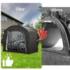 Abri pour vélos, capacité pour 4 vélos - Garage à vélos Voir les images du produit 4