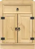vidaXL Schrank SKI Honigbraun 60 x 46 x 81,5 cm Massives Produktbild-Vorschau 6
