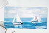 MuchoWow® Schreibtischunterlage Malerei - Ölfarbe - Boot - Produktbild-Vorschau 5