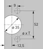 Selekta Topf TX 32 / 52 x 9 schwarz Produktbild-Vorschau 4