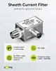 Goobay 67235, Coaxial, Coaxial, Stříbrná Náhled obrázku produktu 2