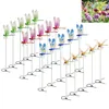 12er Set 3D Libellen Clips Garten Deko, farbig, wetterfest, Produktbild-Vorschau 1