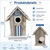Boltze Vogelhaus Baduna Maritim  Beach Produktbild-Vorschau 5