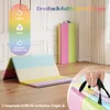 COSTWAY skládací podložka do tělocvičny, měkká podlahová Náhled obrázku produktu 8