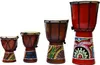 Djembe Trommel Bongo Afrika Holz bemalt Drum Instrument Produktbild-Vorschau 5