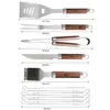Grillbesteck Sets, BBQ Grillbesteck Tool Set aus Edelstahl Produktbild-Vorschau 3