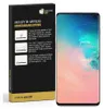 A product box for a screen protector is shown next to a smartphone. Produktbild-Vorschau