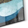 DEQORI Glasbild Echtglas 40x60 cm 'Goldener Mondzauber' Produktbild-Vorschau 5