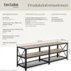 tectake® TV-Regal Indianapolis 161 x 41,5 x 50,5 cm Produktbild-Vorschau 6