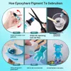 Epoxidharz Pigment 16 Farben, je 10 ml, flüssig, transparent Podgląd zdjęcia produktu
