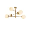 Opviq, Arge- Arge FLG, Gold, Kronleuchter, 75 x 75 x 40 cm, Produktbild-Vorschau 6