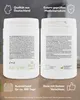 Two white containers of Zeolith MED Detox Pulver are shown side-by-side against a light gray and white background. Text and icons are present on the containers. Produktbild-Vorschau