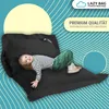 LazyBag XL zitzak van 250 liter, zwart - Waterdichte, grote Productafbeelding-voorbeeld 2