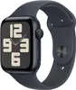 A smartwatch with a dark gray band and a dark gray casing is shown against a white background. Anteprima dell’immagine prodotto